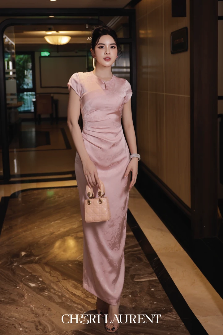 Lena Dress - Hồng